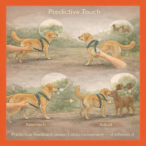 Predictive Touch: Why Early Feedback Feels Different to Dogs - S-K9 ChestCollar