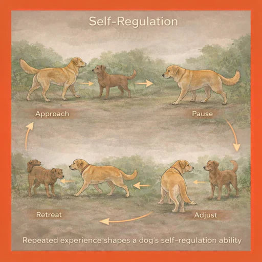 Self-Regulation: How Dogs Settle Arousal on Their Own - S-K9 ChestCollar
