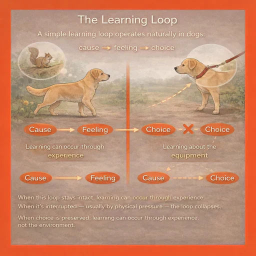 The Learning Loop: How Dogs Learn Through Movement - S-K9 ChestCollar