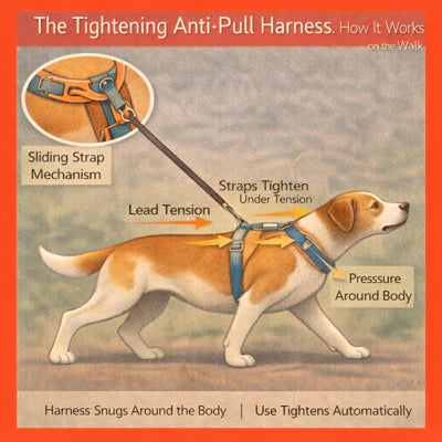 How Does a Tightening Anti-Pull Harness Work?