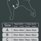S-K9 ChestCollar Size guide